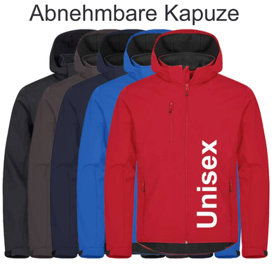 Softshell (Kapuzen) Jacke Unisex