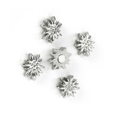 Edelweiss magnet silver