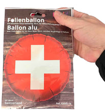 Load image into Gallery viewer, Foil balloon Swiss cross 38cm
