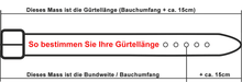 Load image into Gallery viewer, Gürtellänge bestimmen
