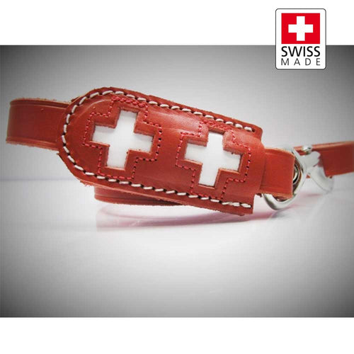 Laisse pour chien croix suisse Swiss Made