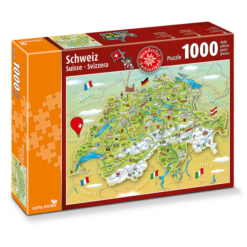 Puzzle Schweiz