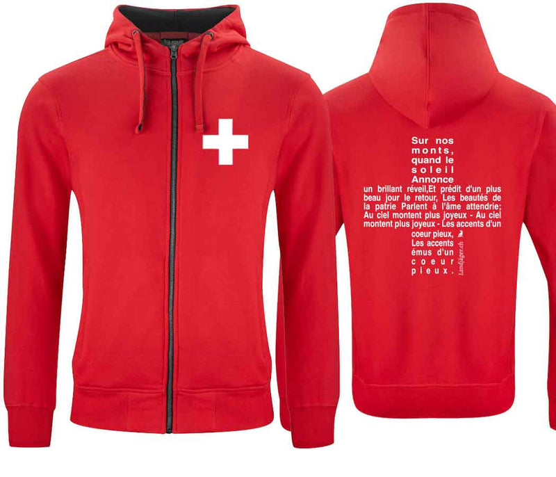 Kapuzenjacke Unisex Nationalhymne