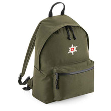 Lade das Bild in den Galerie-Viewer, Rucksack Easy in Militärgrün mit Edelweiss 
