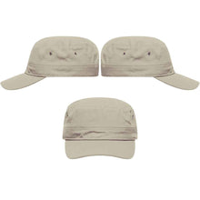 Load image into Gallery viewer, Militär Cap Khaki
