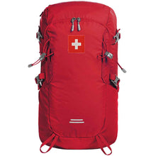 Charger l&#39;image dans la galerie, Outdoor Rucksack in Rot mit Schweizerkreuz 
