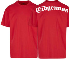 Carica l&#39;immagine nel visualizzatore di Gallery, Spezial Oversize T-Shirt Rot mit Text Eidgenoss
