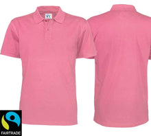 Load image into Gallery viewer, Polo Pink, Fairtrade
