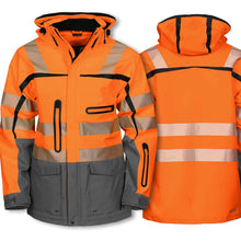 Load image into Gallery viewer, Projob Wind- &amp; Wasserdichter 3-Lagen Hardshell Parka Klasse 3/2
