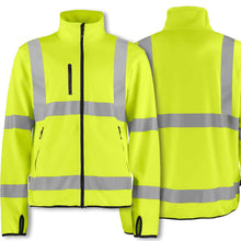 Lade das Bild in den Galerie-Viewer, Projob leichte Warnschutz Softshell Jacke Klasse 3
