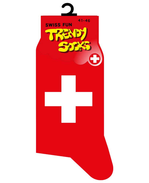 Schweizerkreuz Socken