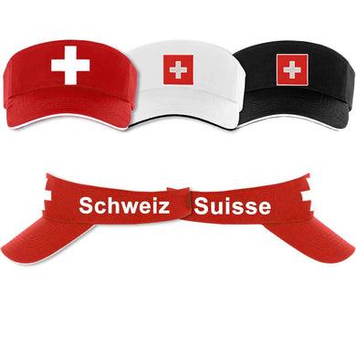 Schirm Kappe Schweizerkreuz