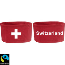 Load image into Gallery viewer, Stirnband Rot mit Schweizerkreuz, Switzerland
