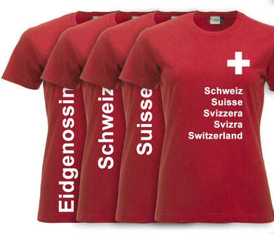 T-shirt femme Croix suisse 2.0
