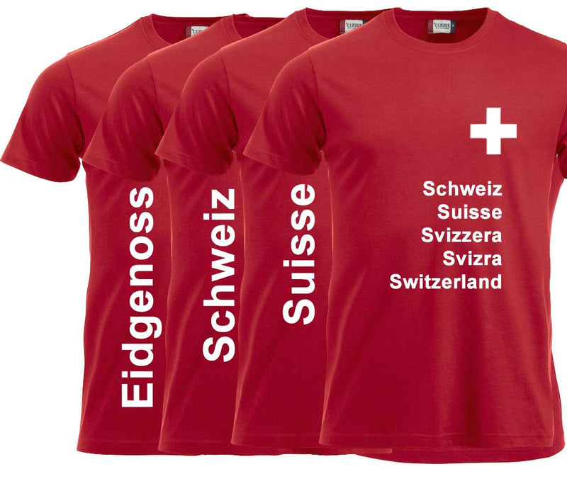 T-Shirt Schweizerkreuz