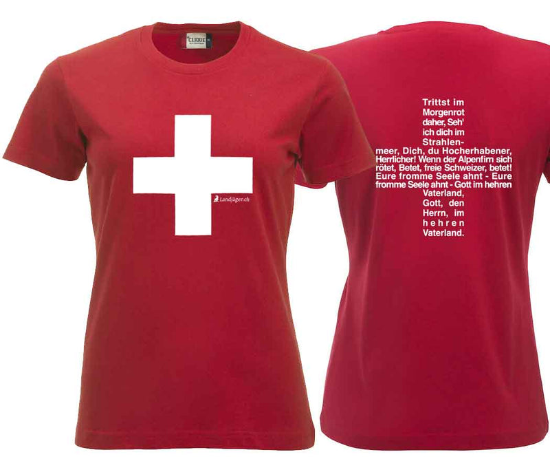 T-shirt ladies national anthem