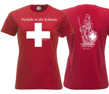 Lade das Bild in den Galerie-Viewer, T-Shirt Damen Helvetia
