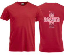 Carica l&#39;immagine nel visualizzatore di Gallery, T-Shirt Schwarz, Nationalhymne
