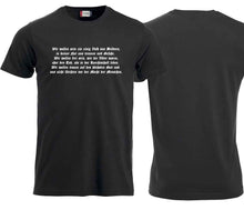 Load image into Gallery viewer, T-Shirt Unisex William Tell &amp; Rütli Oath Black Edition
