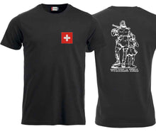 Lade das Bild in den Galerie-Viewer, T-Shirt Kinder Wilhelm Tell &amp; Rütlischwur Black Edition
