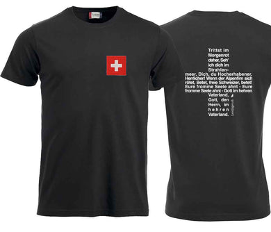 T-shirt unisexe Hymne national Black Edition