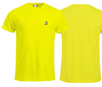 Premium T-shirt unisex warning yellow