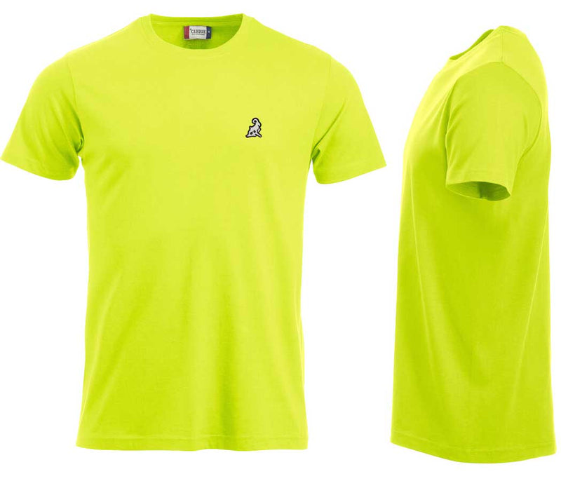 Premium T-Shirt Women Warnschutz Grün, mit Logo