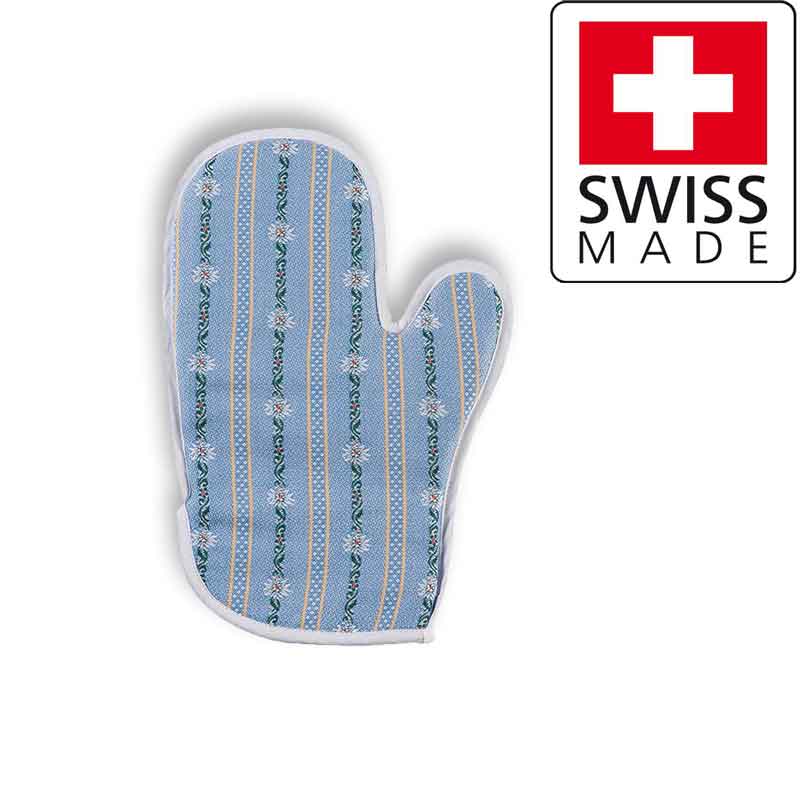 Topfhandschuh Edelweiss Blau