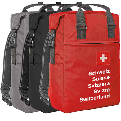 Swiss cross backpack