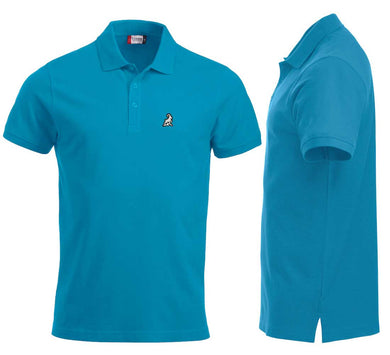 Premium Polo unisexe turquoise