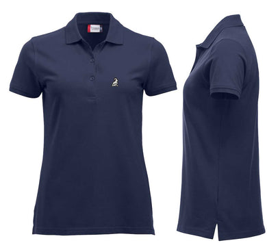 Premium Polo Femme Marine Foncé