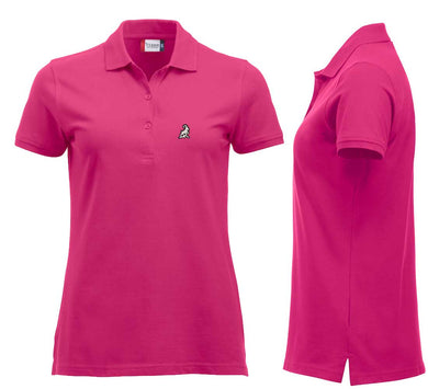 Premium Polo Femme Cerise