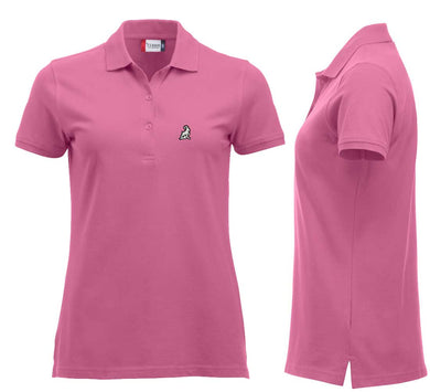 Premium Polo Femme Rose clair