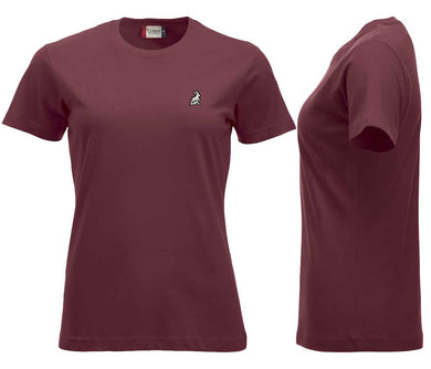 Premium T-Shirt Women Bordeaux