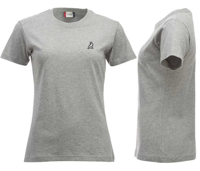 Premium T-Shirt Women Graumeliert