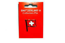 Load image into Gallery viewer, Swiss flag pin
