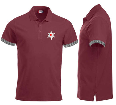 Polo unisexe Premium Bordeaux