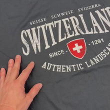 Load and play video in Gallery viewer, T-shirt Switzerland Suisse Svizerra Switzerland
