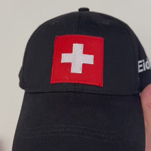 Load and play video in Gallery viewer, Baseball cap Swiss cross
