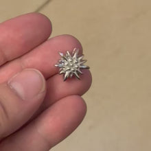 Carica e avvia il video nel visualizzatore di galleria, Magnete Edelweiss argento
