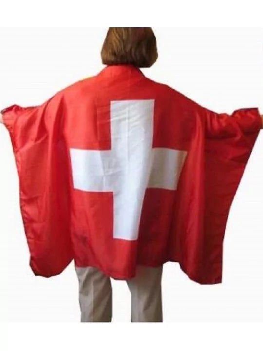 Umhang Schweizer Fahne 150cm